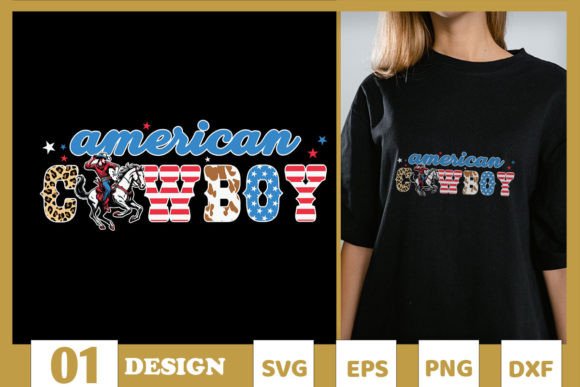 American Cowboy 4th of July SVG Review: Practical Embroidery Design Insights