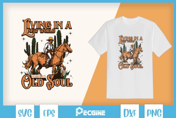 Cowboy Old Soul Country Music SVG Review for Real Projects