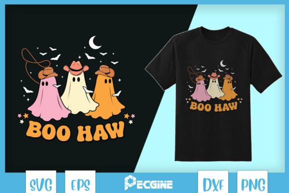 Western Boohaw Ghost Halloween SVG Review: A Bold, Ready-to-Use Design