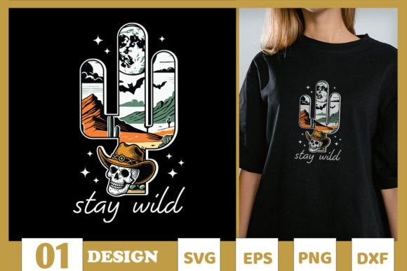 Western Cowboy Skeleton Stay Will SVG Review