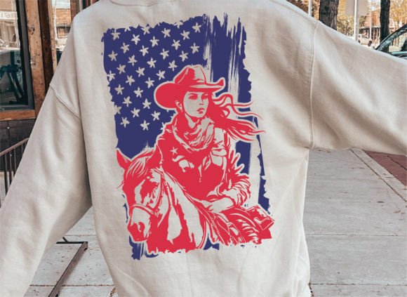 Western Fourth of July SVG for Real Embroidery Projects